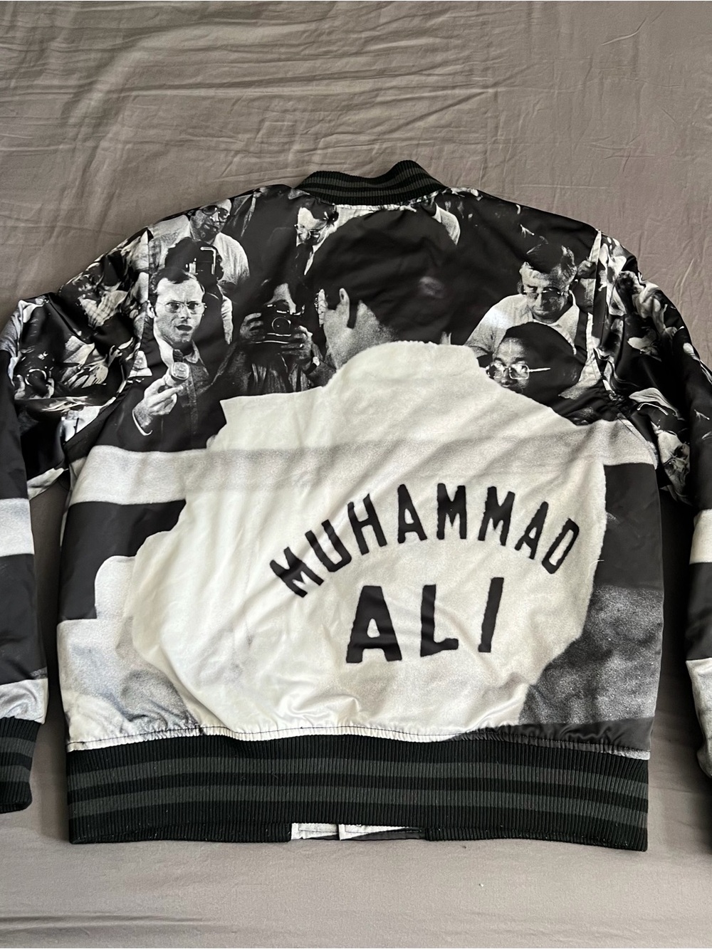 Shoe Palace X Mohammad Ali Varsity Jacket Size XL Mens - Picture 6 of 8